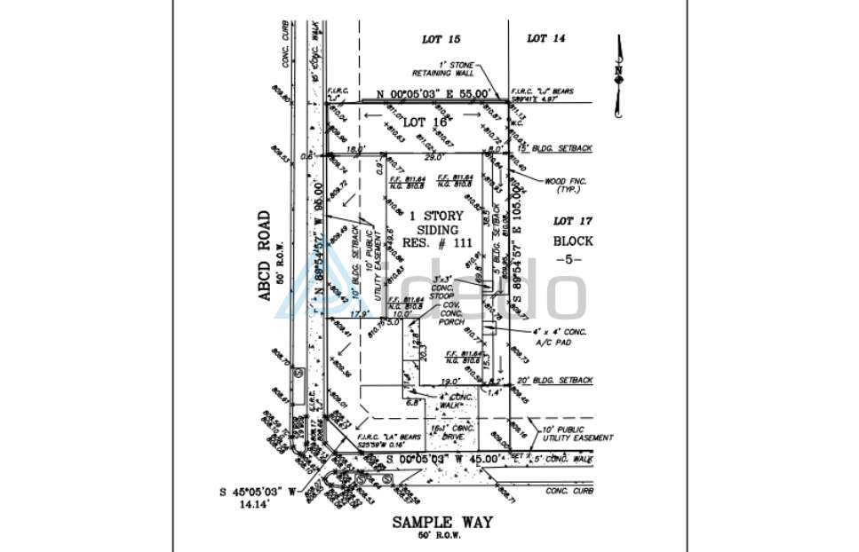 Final Plan Drainage for US Sample Project