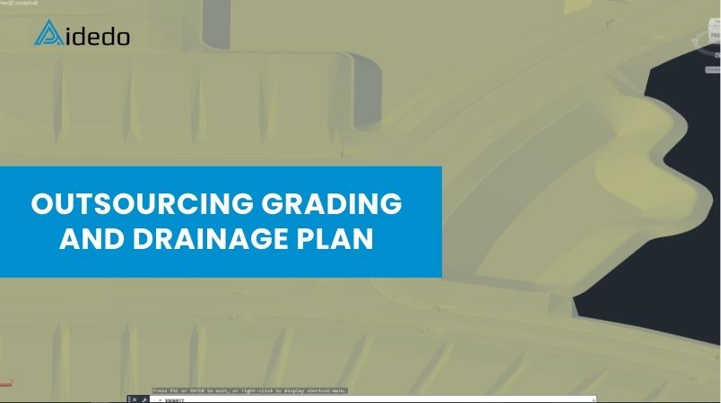 grading and drainage plan outsourcing service