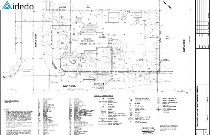 land survey drafting outsourcing services 02