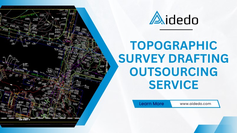 topographic survey drafting outsourcing service