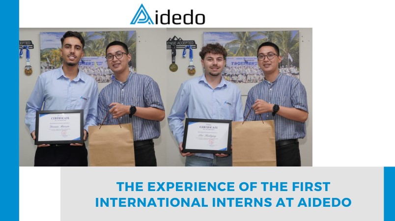 the experience of the first international interns at aidedo