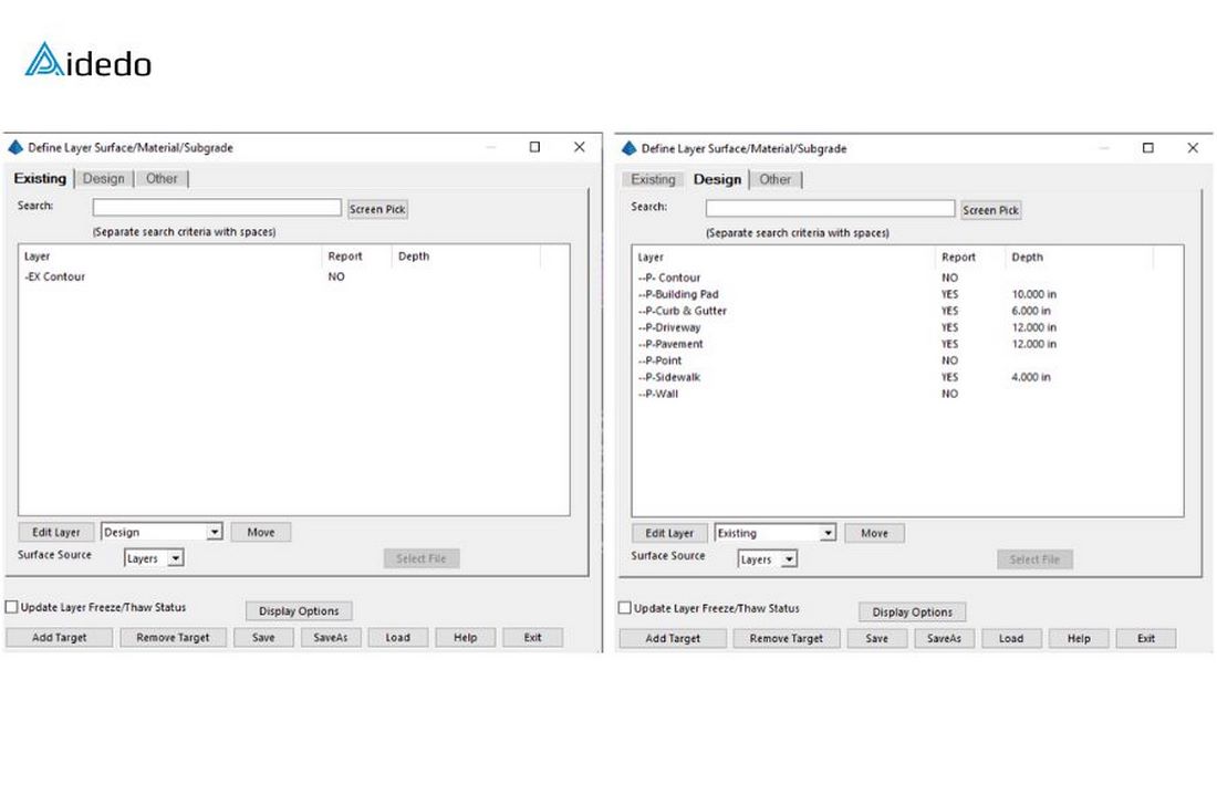 how to calculate grading takeoff using carlson software 02