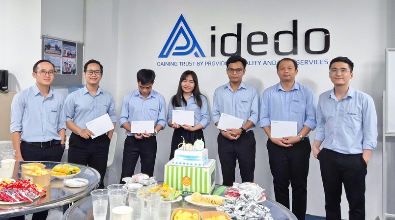 april birthday at aidedo honoring the valuable contributions of each member 02