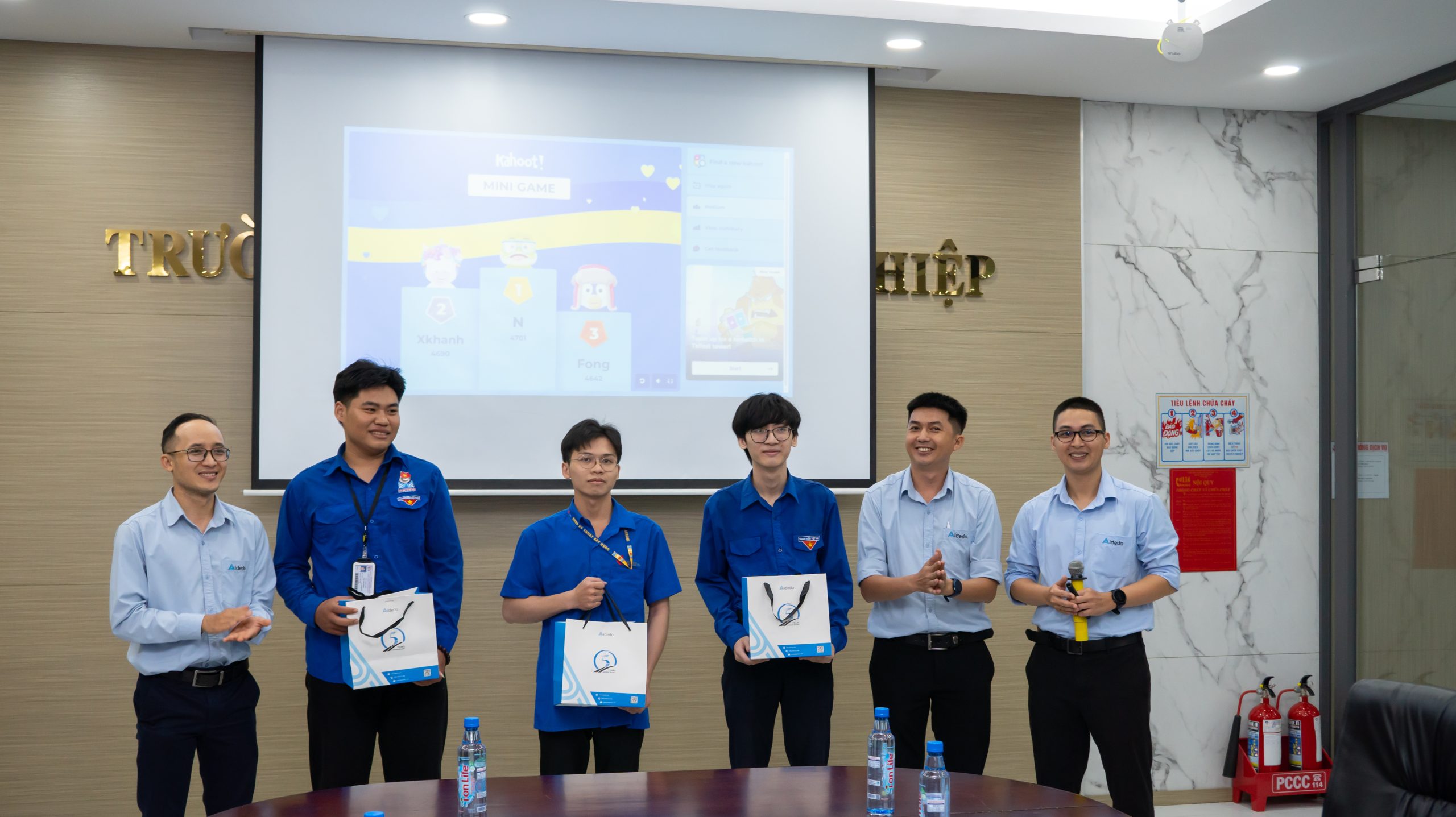 aideo accompanies iuh to expand internship and job opportunities in an international environment for construction students