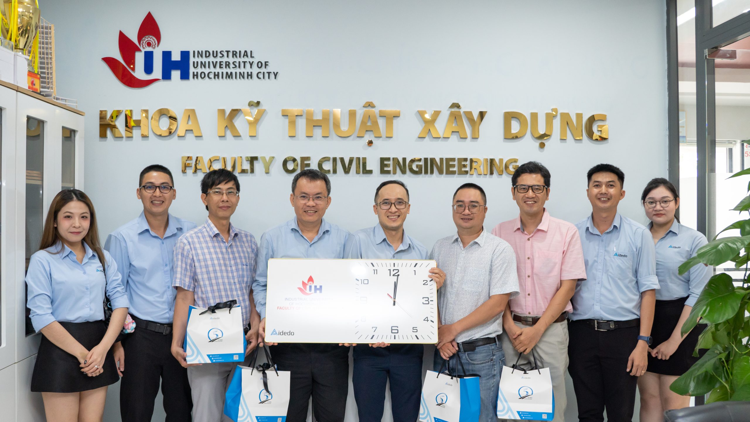 aideo accompanies iuh to expand internship and job opportunities in an international environment for construction students
