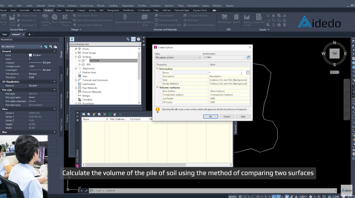how to accurately calculate stockpile volume using civil 3d a step by step workflow 7
