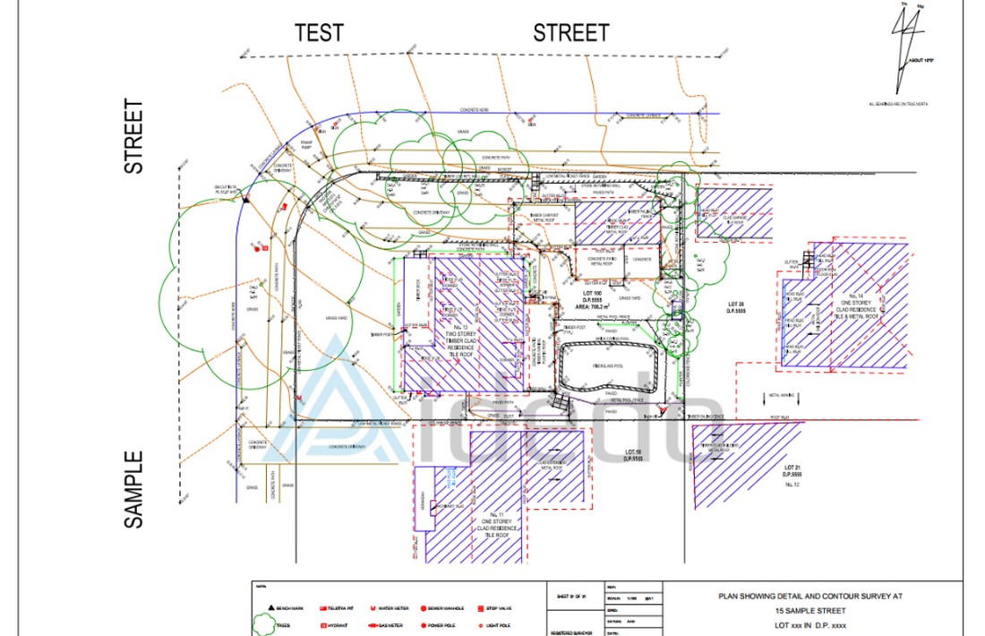 how to complete the detail and contour survey for a client in australia 03