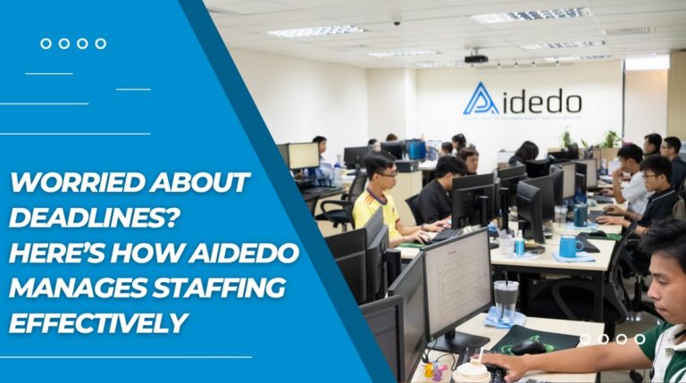 worried about deadlines here’s how aidedo manages staffing effectively