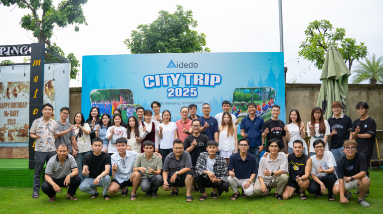 aidedo strengthens team spirit through city trip activity 2025
