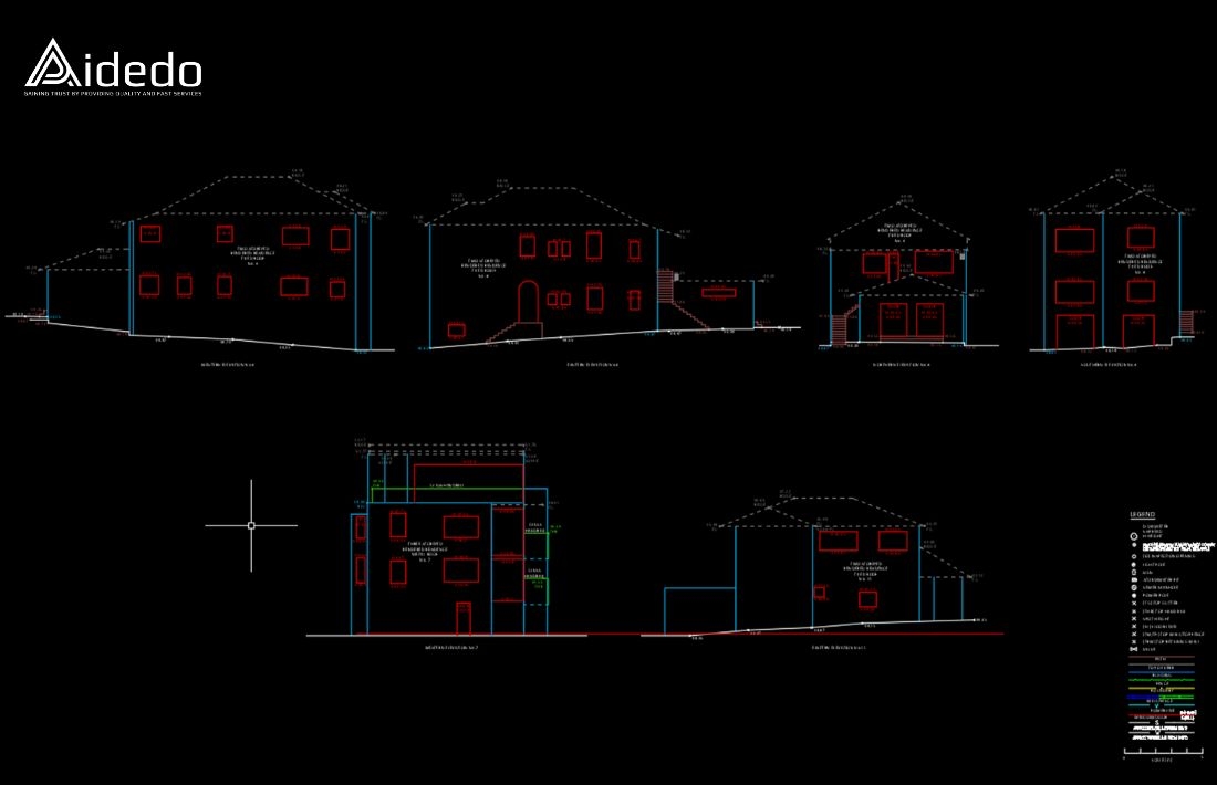 contour and detail survey drafting services 13