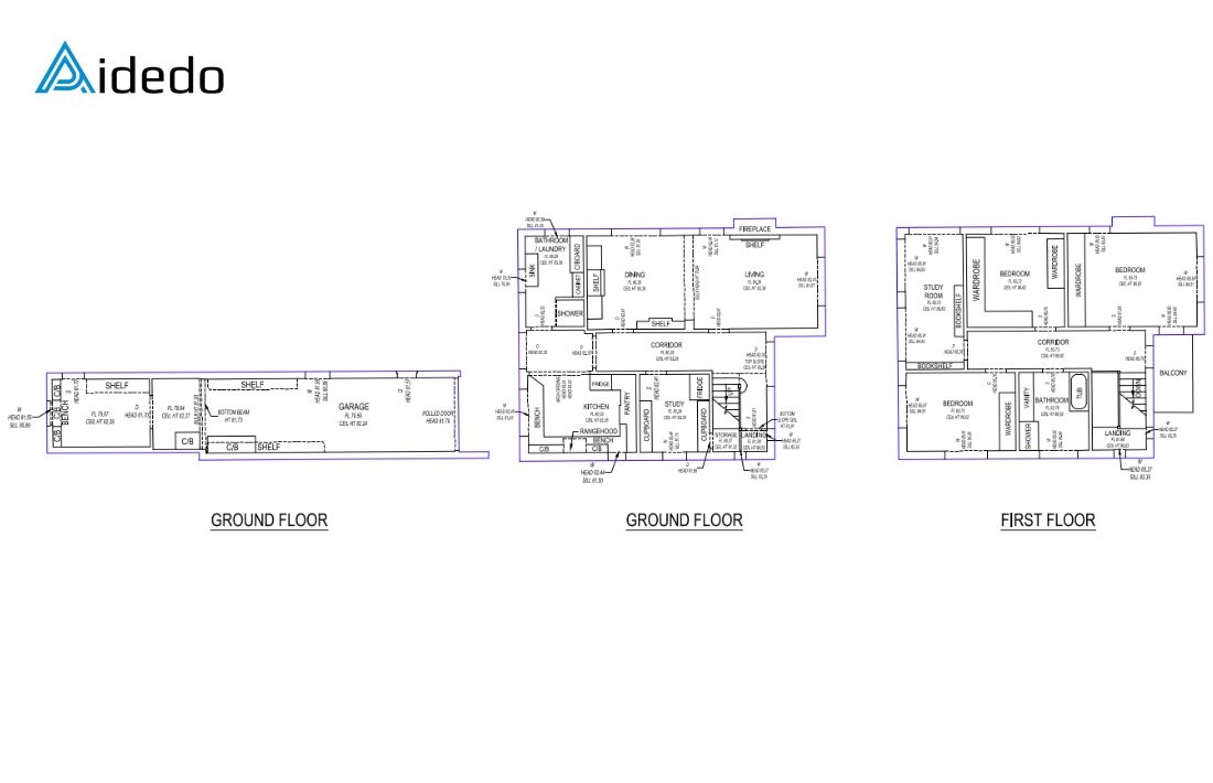 how do we complete a floor plan drawing with point cloud data 01