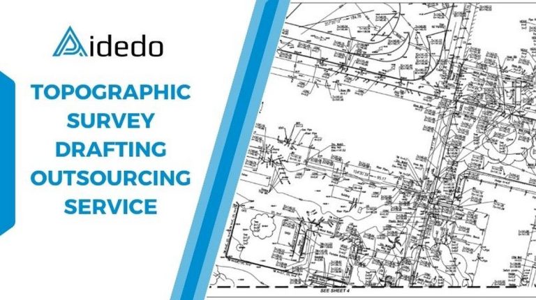 topographic survey drafting outsourcing service
