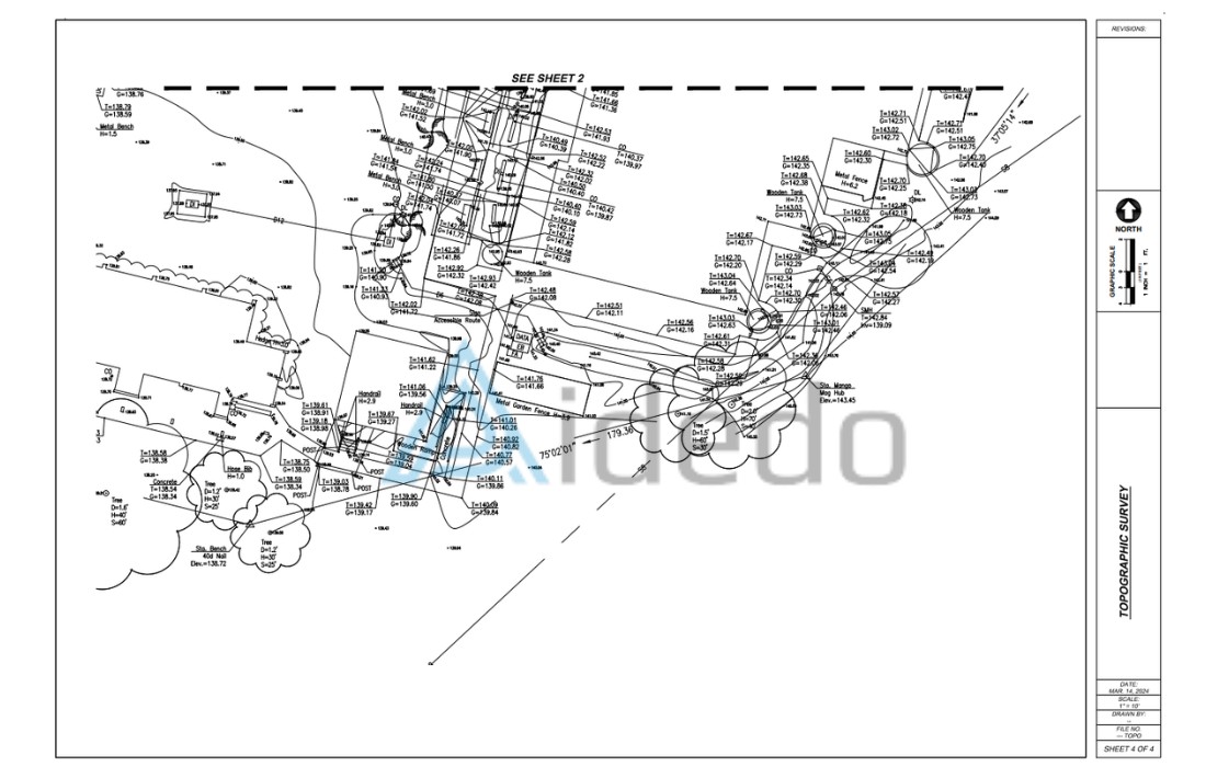 topographic survey drafting outsourcing service 17
