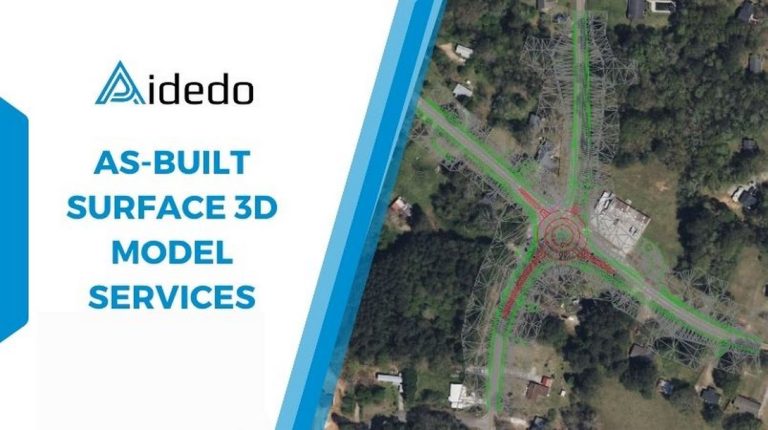 as built surface 3d model services