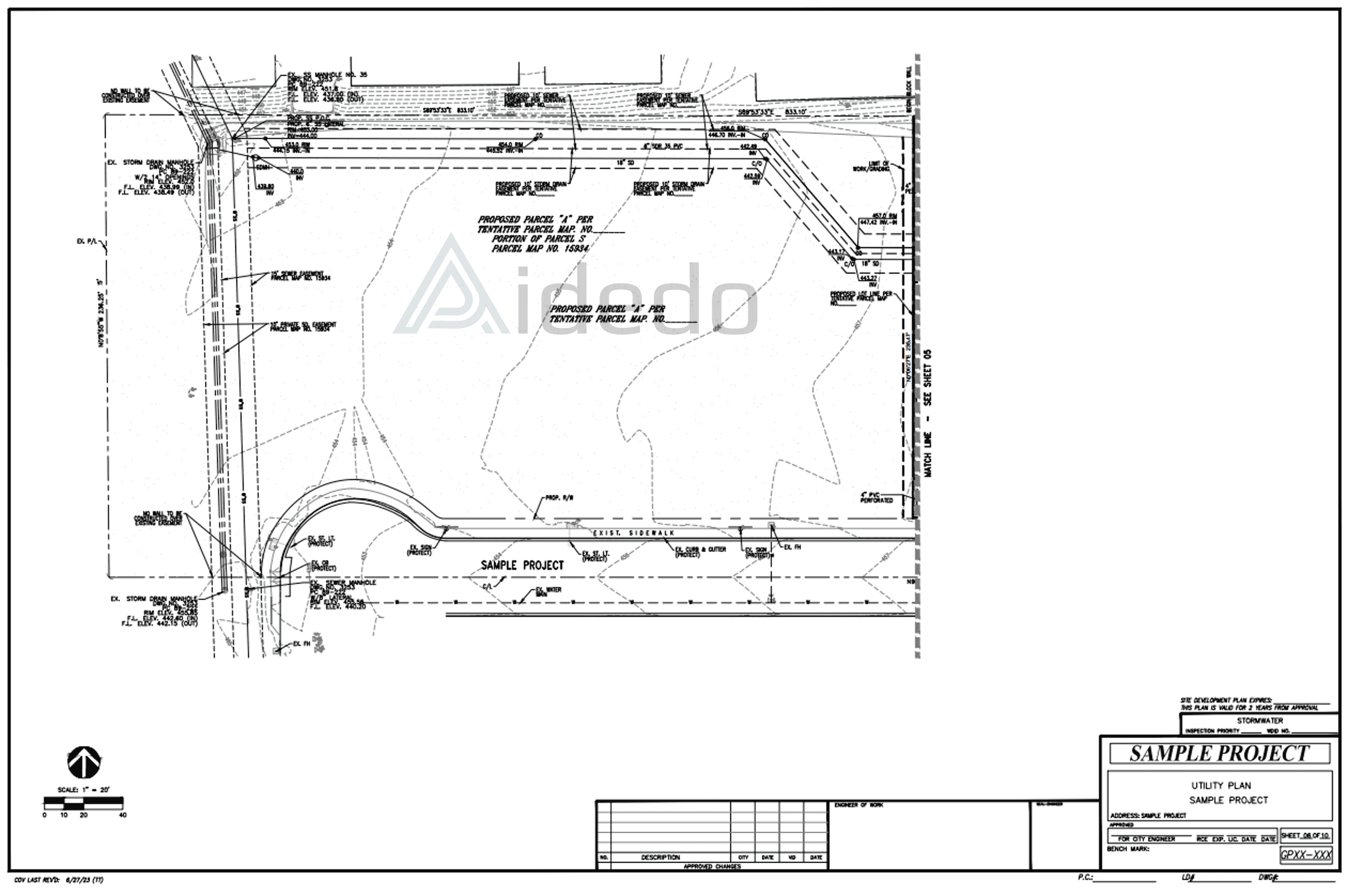 commercial plan sample 3