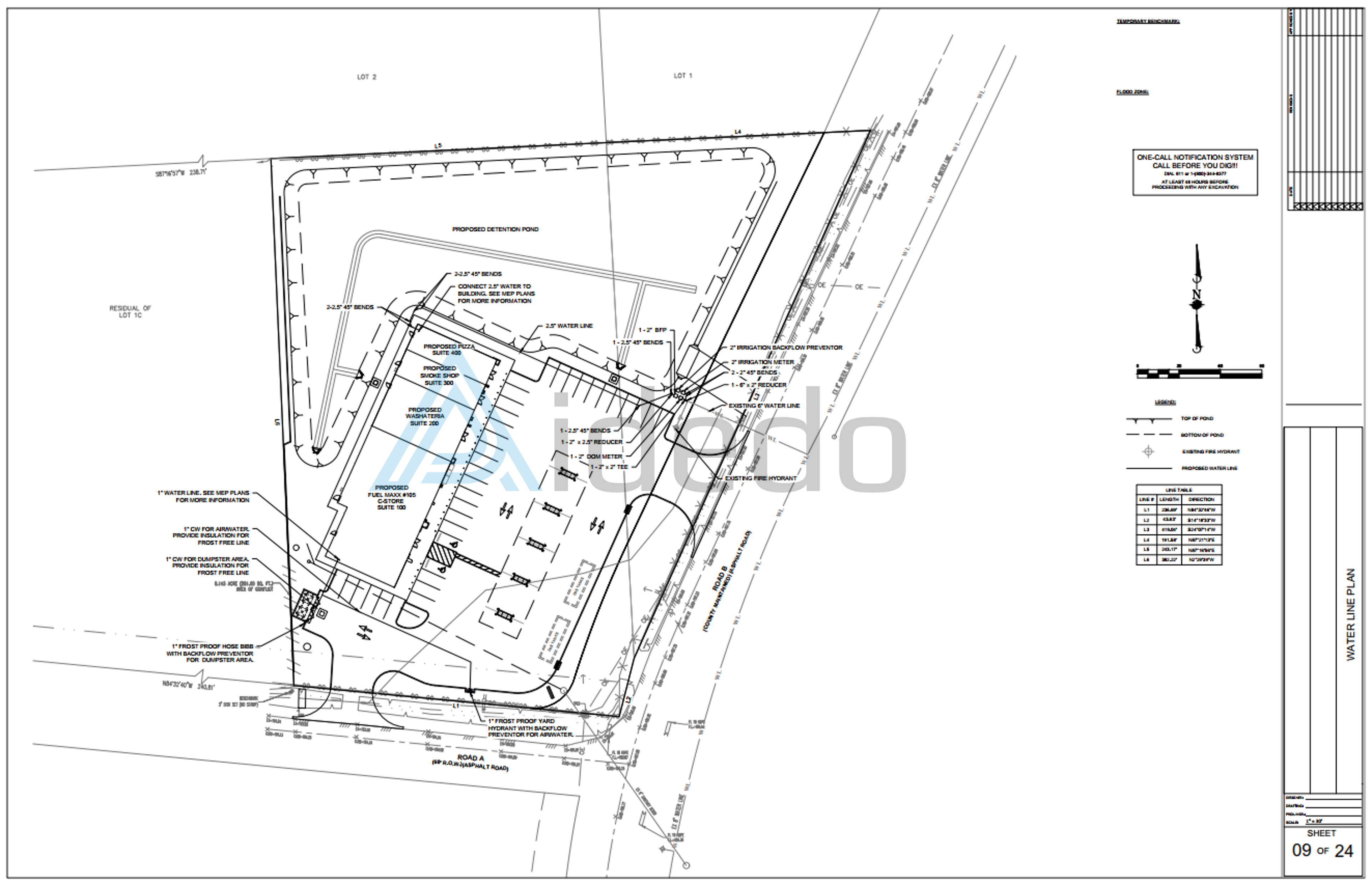 commercial plans samples 16