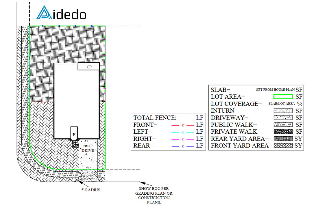 how to complete a plot plan drawing for a builder service package 03 how to complete a plot plan drawing for a builder service package 03