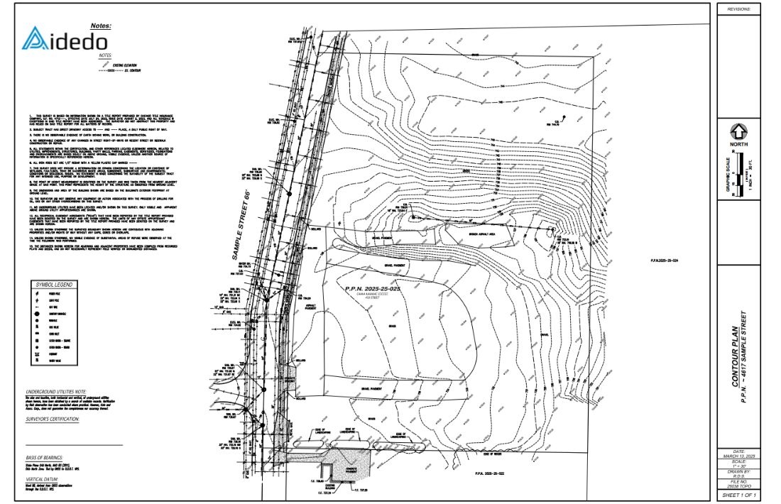 how to create a contour plan using survey point data 04 how to create a contour plan using survey point data 04