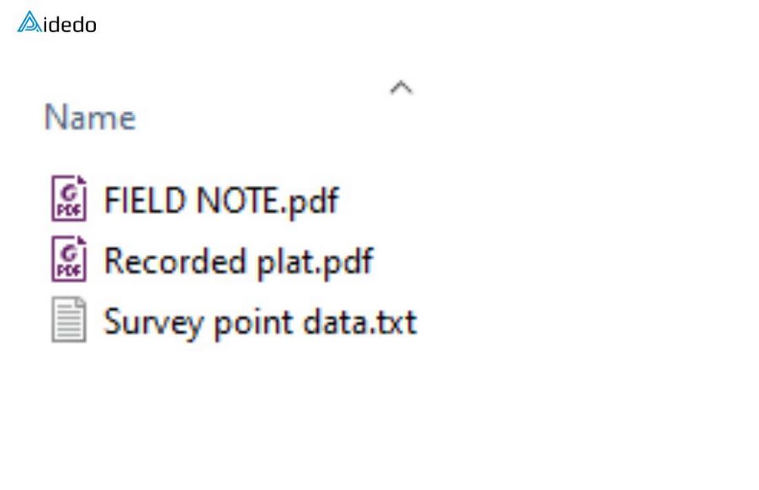 how to complete a final survey drawing from field data 08 how to complete a final survey drawing from field data 08